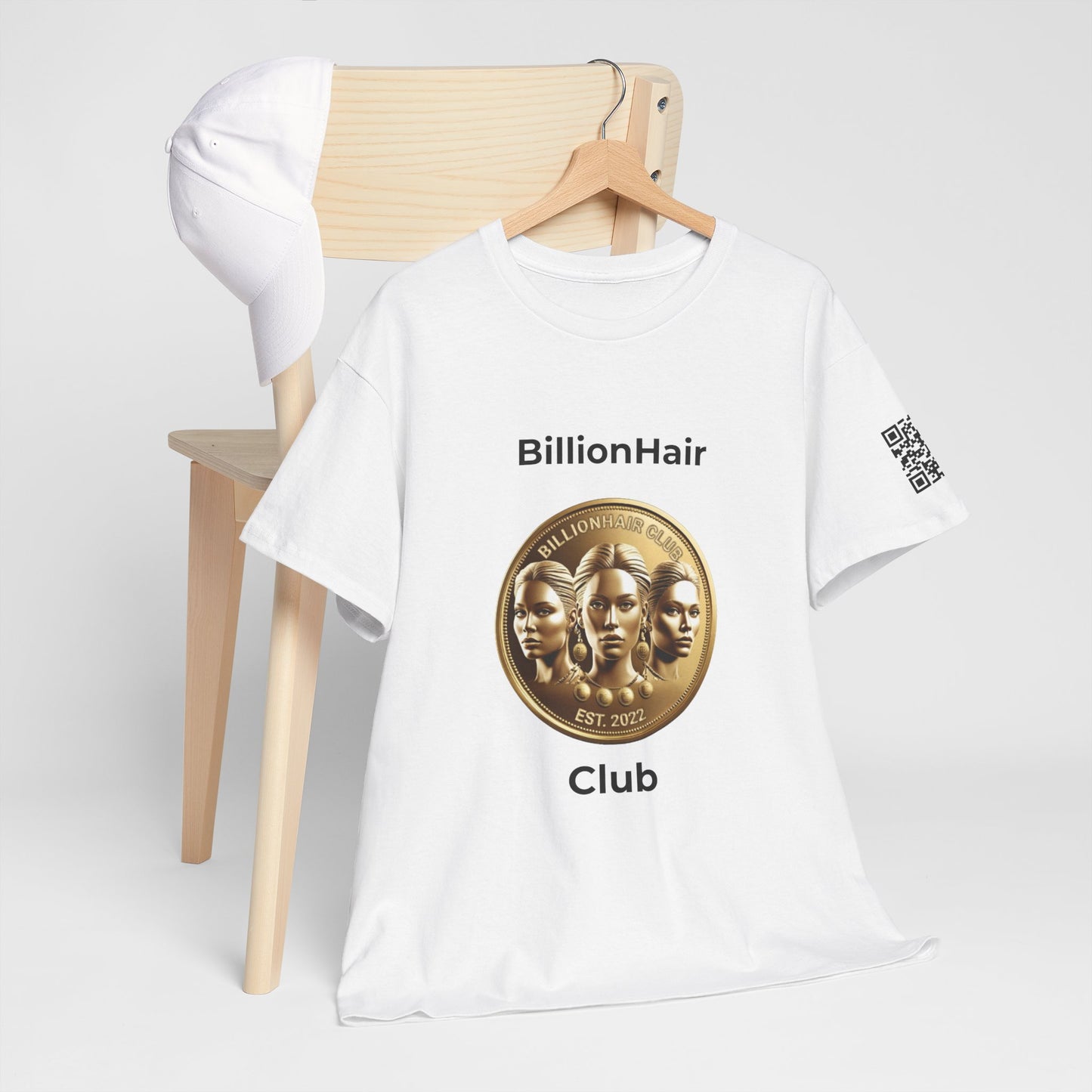 BillionHair Club Inspirational Unisex Heavy Cotton Tee